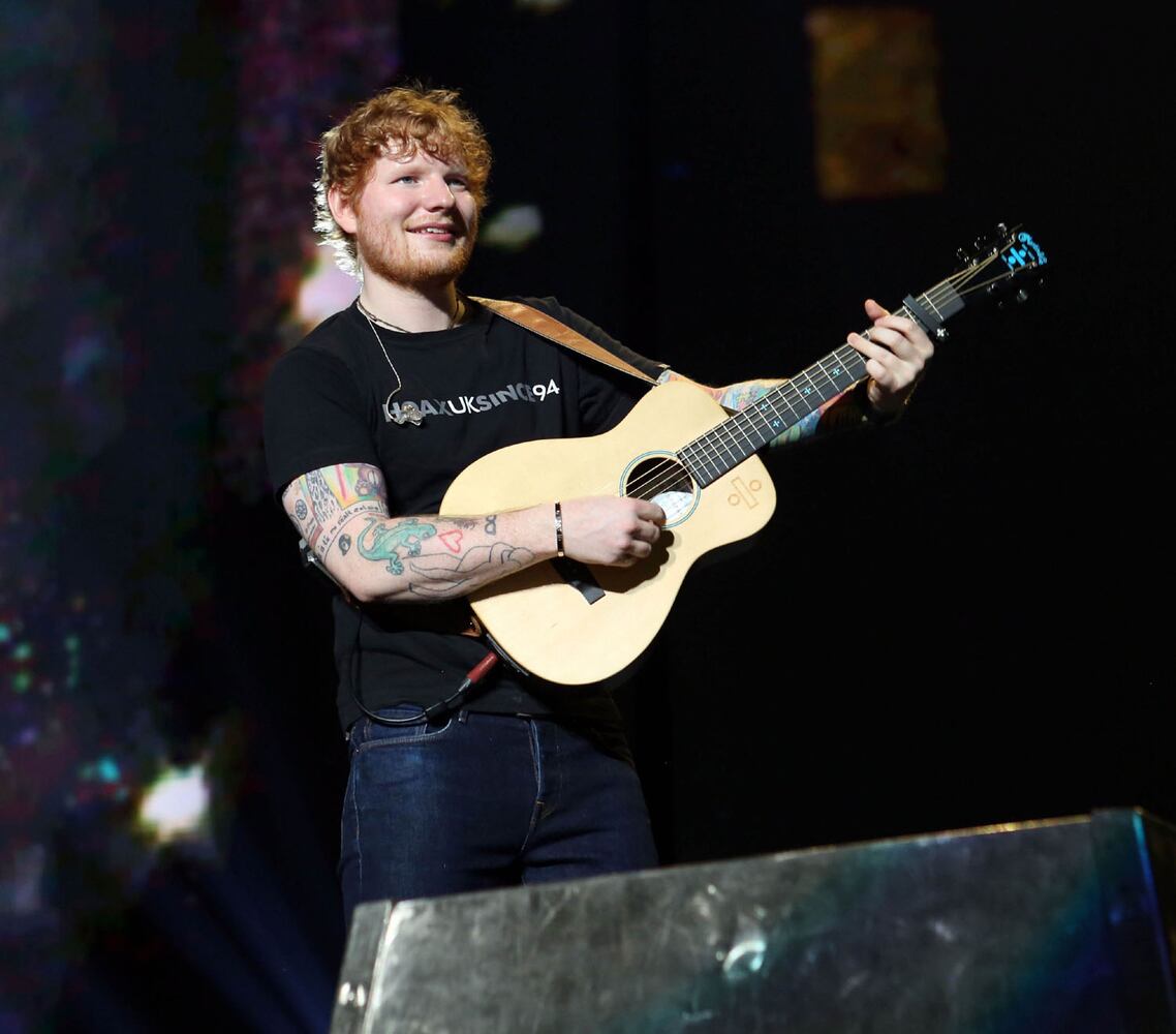 Photos: Ed Sheeran and James Blunt at Infinite Energy Arena