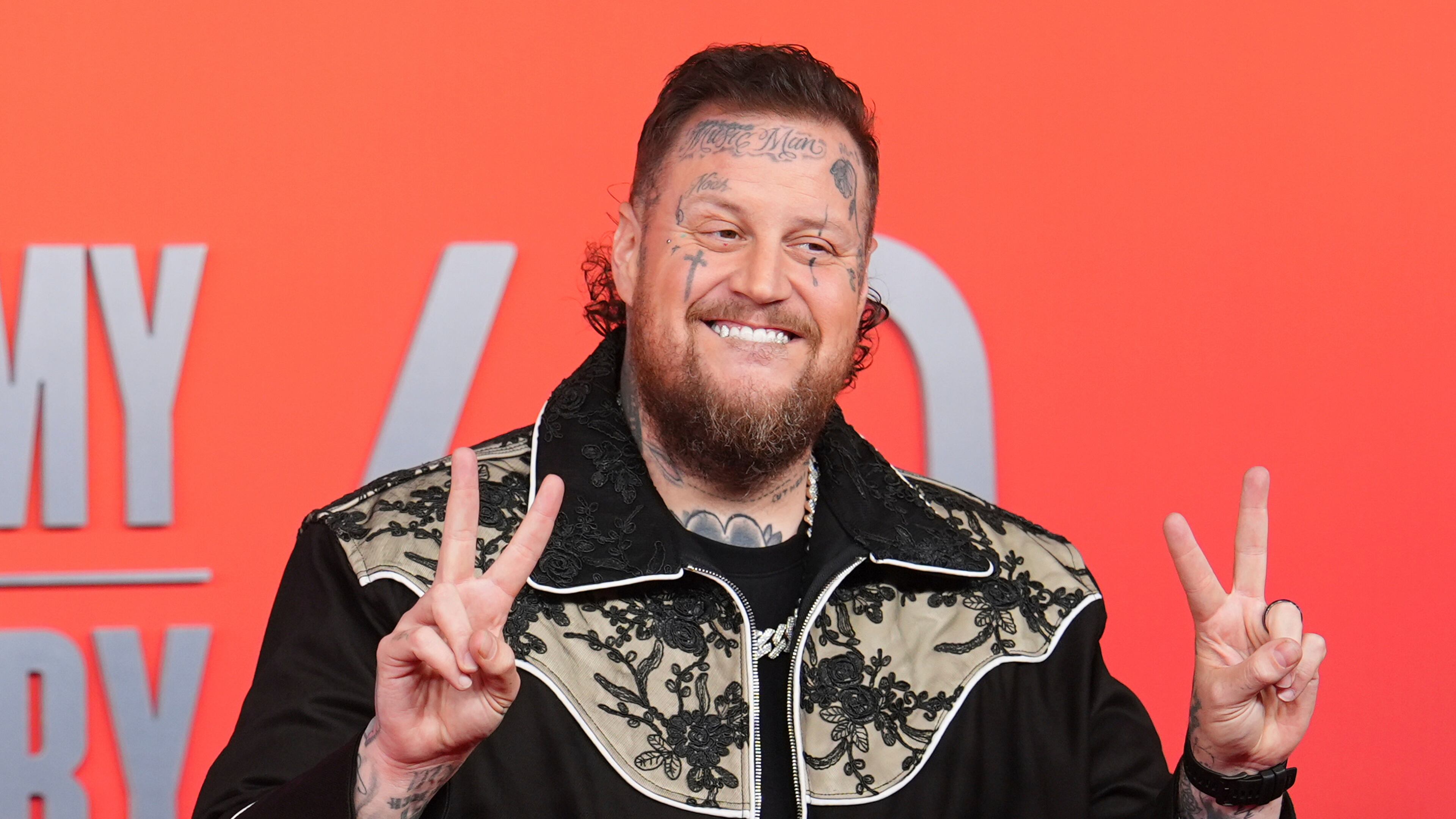 FILE.- Jelly Roll arrives at the 60th annual Academy of Country Music Awards in Frisco, Texas, on May 8, 2025. (AP Photo/LM Otero, File)