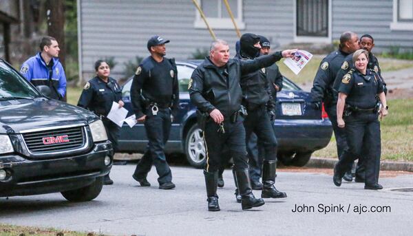 Authorities searched Friday morning for two girls who went missing in Clayton County. JOHN SPINK / JSPINK@AJC.COM