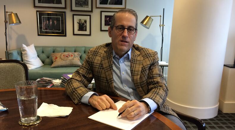 Atlanta public relations strategist Mark DeMoss. Jim Galloway, jgalloway@ajc.com