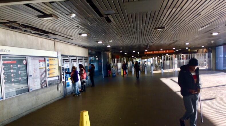 MARTA came under fire two years ago after the board changed the name of the West End station to The Juanita Jones and Ralph David Abernathy at West End station. Photo by Bill Torpy