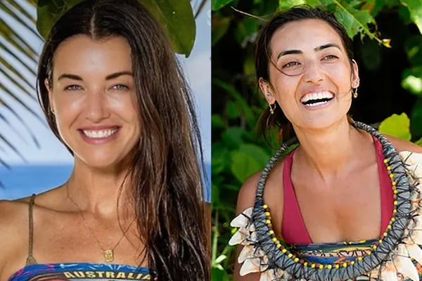 Parvati Shallow (left) was the first and only person with strong Atlanta ties to win "Survivor," in Season 18, until Savannah Louie took home the prize Wednesday. (Network Ten/CBS)