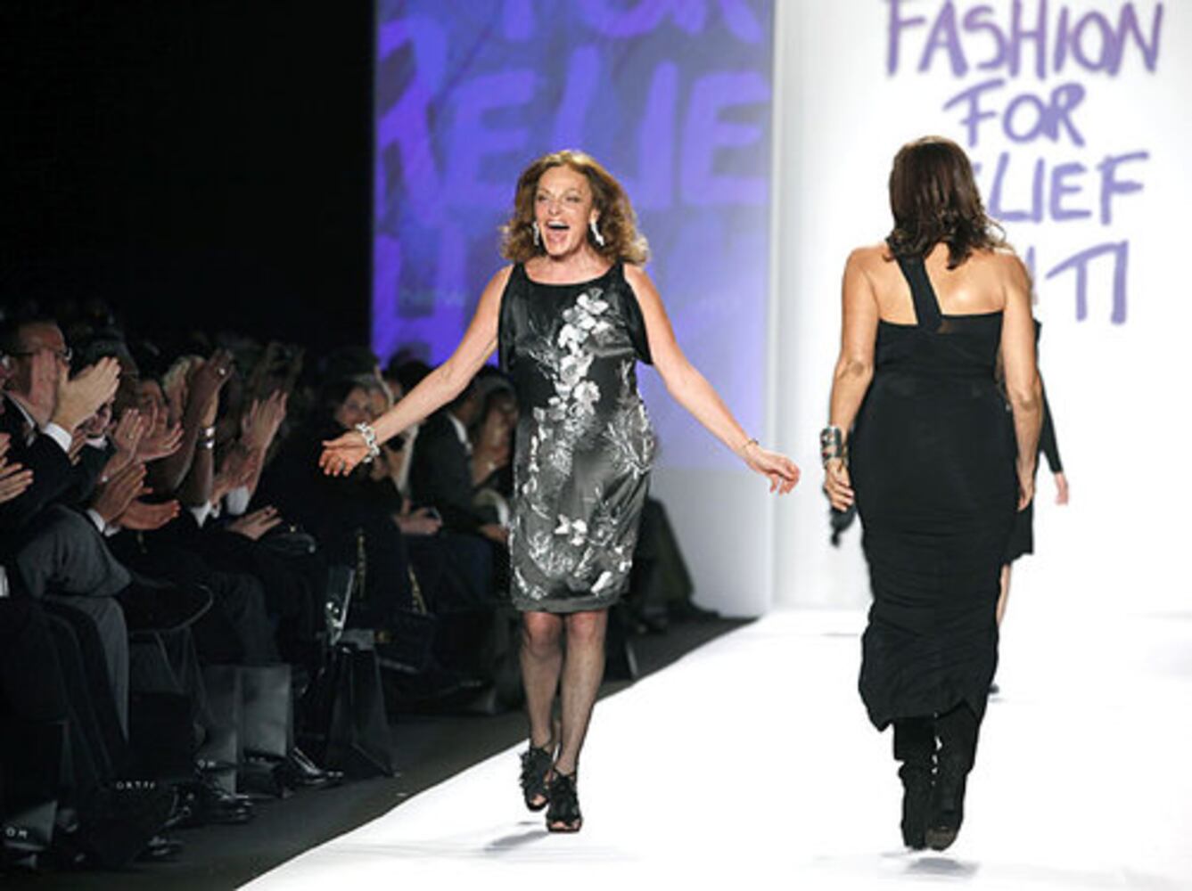 Naomi Campbell's Haiti relief fashion show
