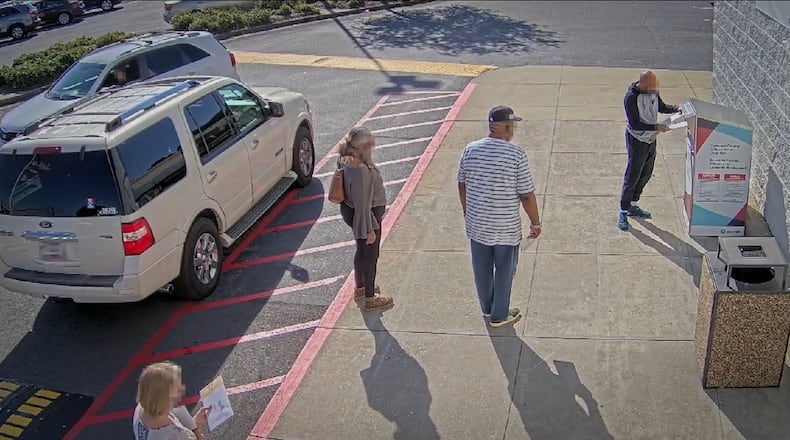 Mark Andrews, an auditor from Gwinnett County, filed a lawsuit against the makers of "2000 Mules," a movie that falsely claimed he had committed election fraud. Image from "2000 Mules"