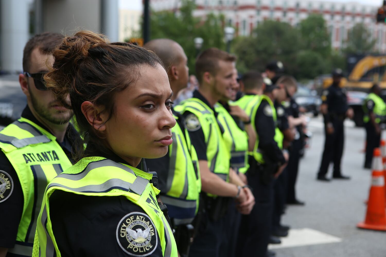 Atlanta protests of NRA, Trump