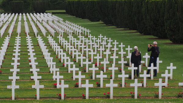 More than 16,000 French soldiers are buried in the Douaumont Cemetery near Verdun. (George Hobica/TNS)