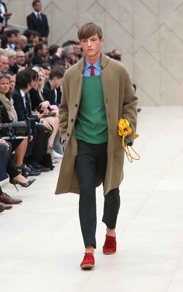 Burberry Prorsum show at the London Collections