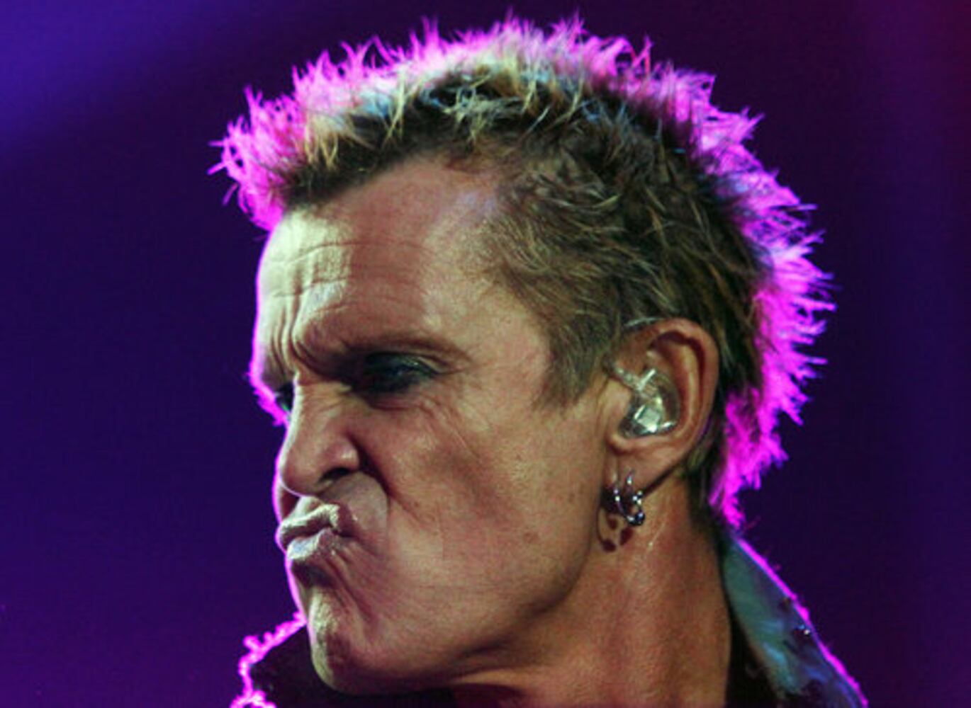 Joan Jett and Billy Idol perform at Chastain Park