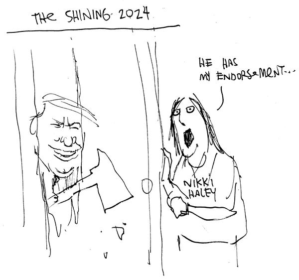 Mike Luckovich sketch