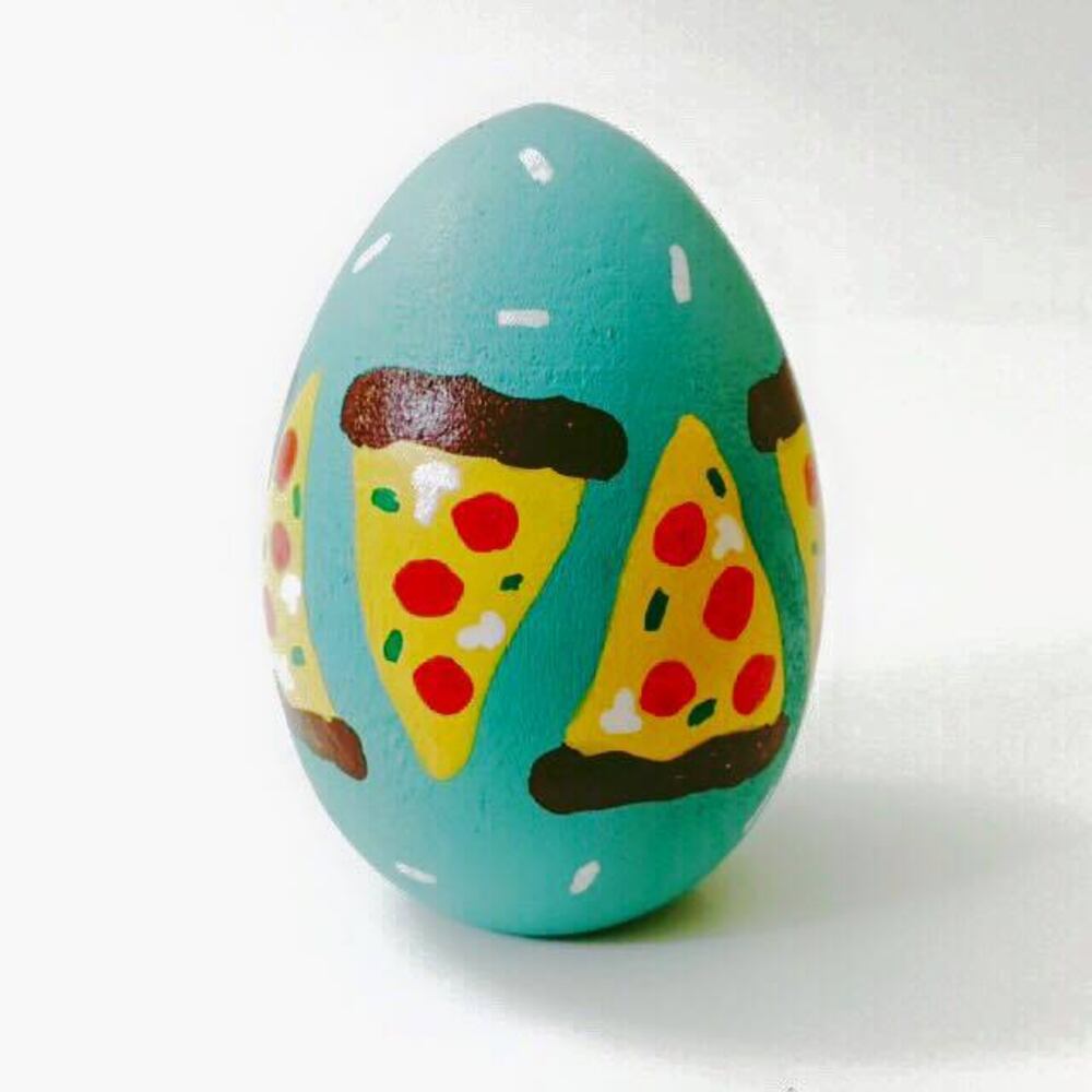 Revel Forces' #bombshellsatl shows off handpainted eggs