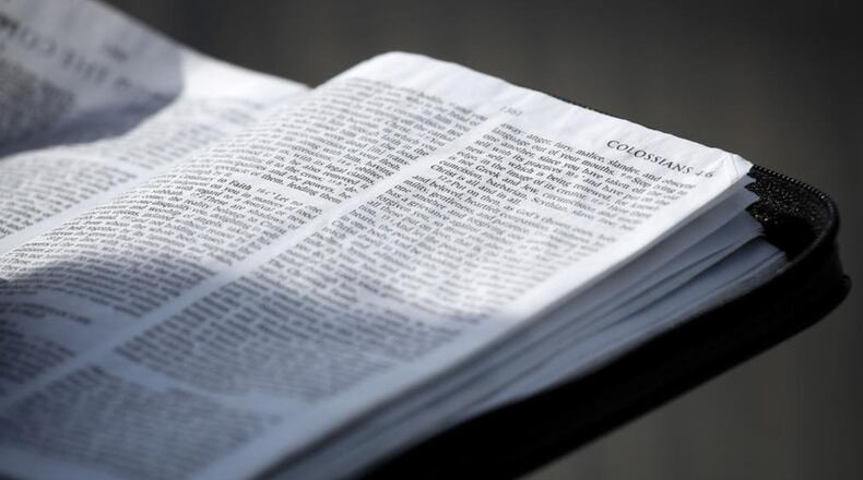 A military veteran had his Bible returned to him after he left it on his car roof and drove away.