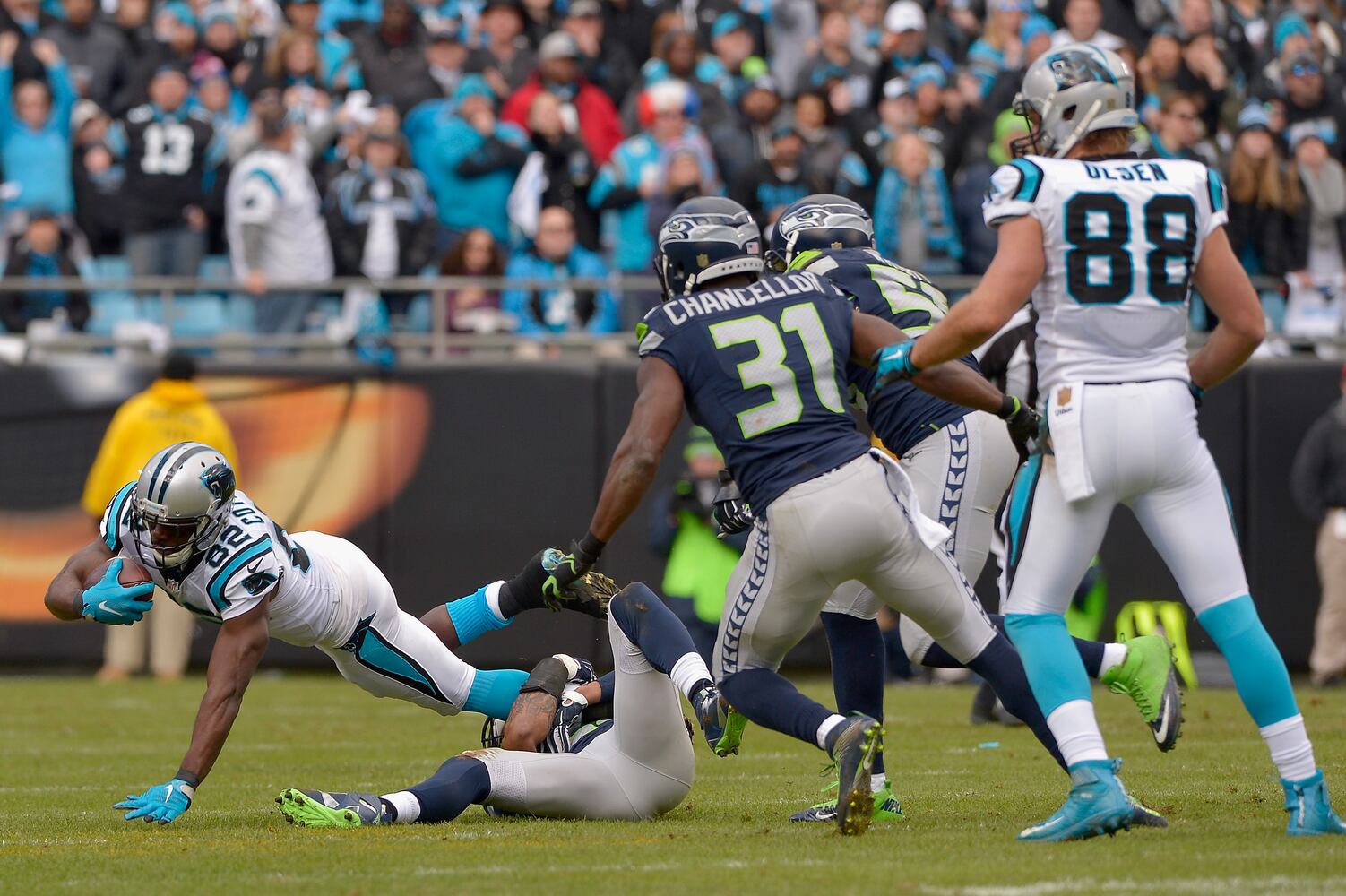 PHOTOS: Seahawks vs. Panthers, January 17