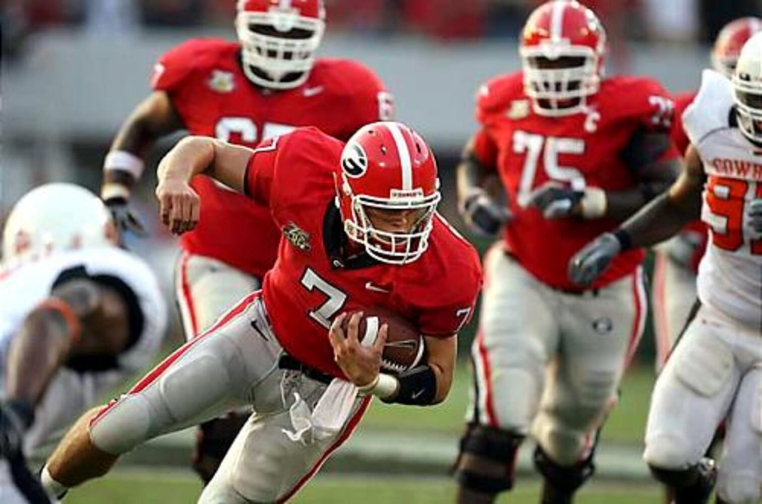Georgia Bulldogs 35, Oklahoma St. 14 (2007)