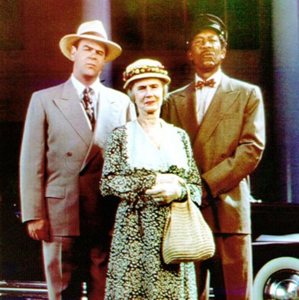"Driving Miss Daisy" (1989): Dan Aykroyd, Jessica Tandy and Morgan Freeman brought a little Oscar gold to Atlanta's Druid Hills neighborhood. (AJC File)