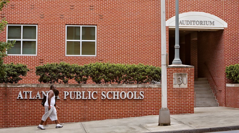 The Atlanta Board of Education is setting expectations to improve struggling schools. BOB ANDRES/AJC FILE PHOTO