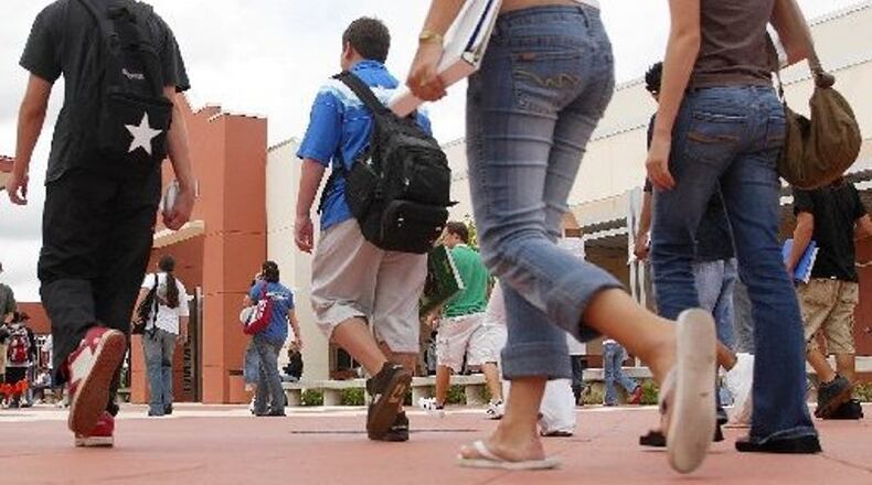 Cherokee County Schools are inviting residents to help find solutions to overcrowding at Cherokee High School in Canton. Four public meetings have been scheduled for October. AJC FILE