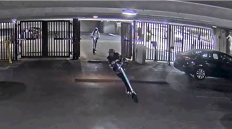 Atlanta police on Tuesday released surveillance footage which shows two unidentified suspects sought in connection with an April 22 fatal shooting near an apartment complex in southeast Atlanta.