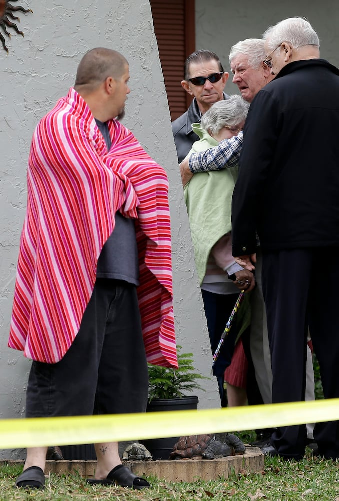 A Florida man was missing and feared dead after a sinkhole opened up under his home.