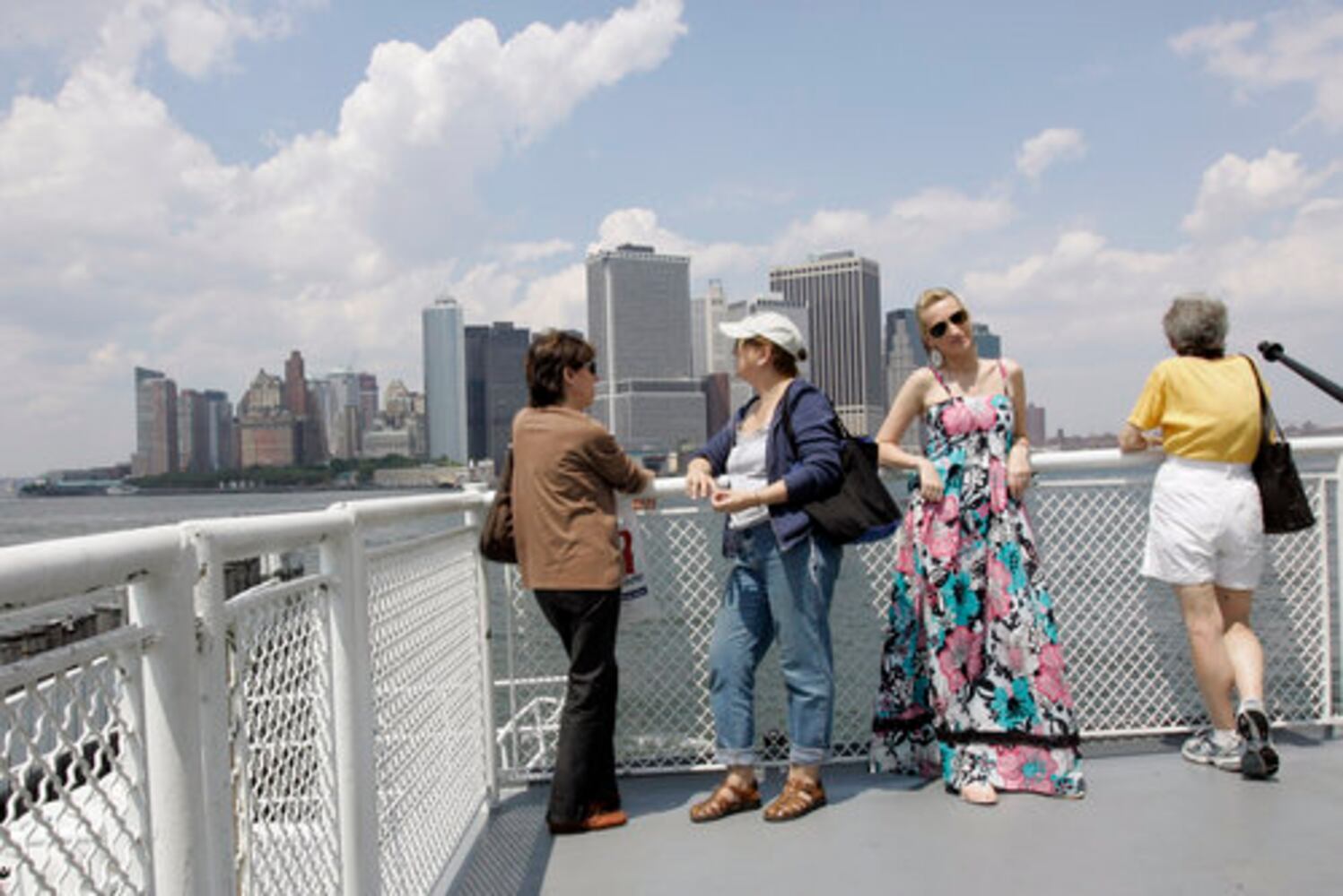 Escape by ferry to Governors Island in N.Y.