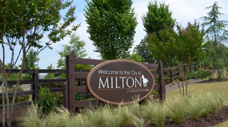 Milton residents give positive marks for their community’s livability. CITY OF MILTON
