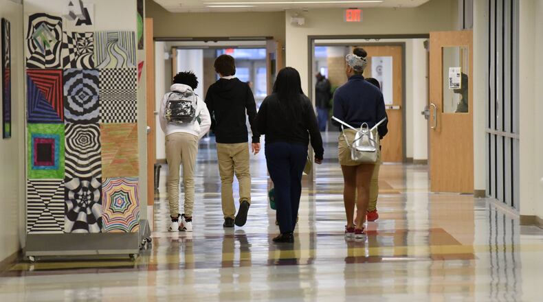 The Atlanta Board of Education is drafting a five-year strategic plan to guide Atlanta Public Schools from 2020 to 2025 and discussing how the district should measure school performance. AJC file photo. HYOSUB SHIN / HSHIN@AJC.COM