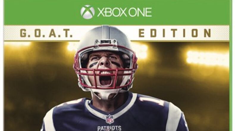 Patriots quarterback Tom Brady is the cover boy for the "Madden 18" video game, which will be released in August.