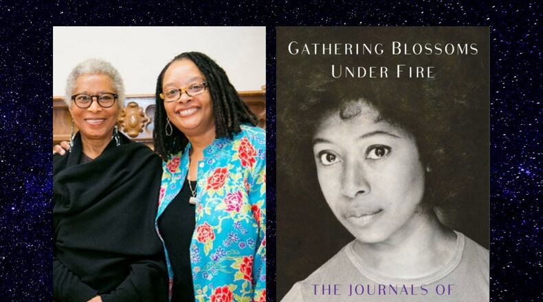 "Gathering Blossoms Under Fire" features the journals of Pulitzer Prize-winning author Alice Walker (left), edited by the late Valerie Boyd.
Courtesy of Simon and Schuster / AJC File