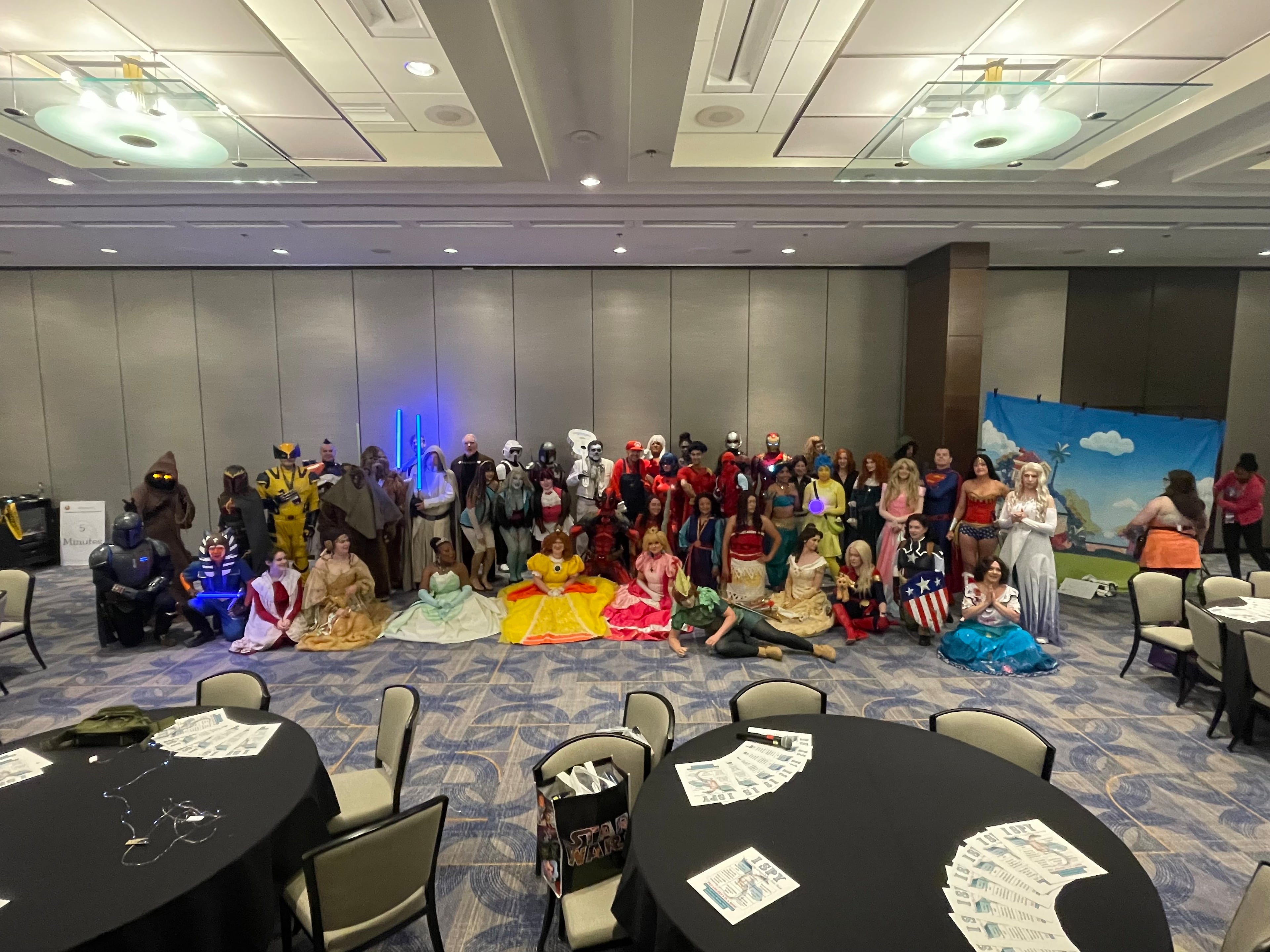 Character meet-and-greets are one of the most popular events in the Kids Track at Dragon Con. The Kids Track has more than 50 events designed specifically for kids and families. (Courtesy of Jonathan McFarland).