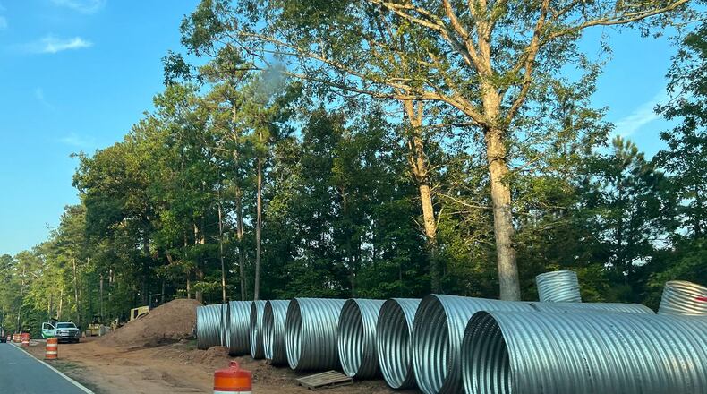 Johns Creek continues moving forward on the installation of a trail and bike lane along Jones Bridge Road between Douglas Road and McGinnis Ferry Road. (Courtesy City of Johns Creek)