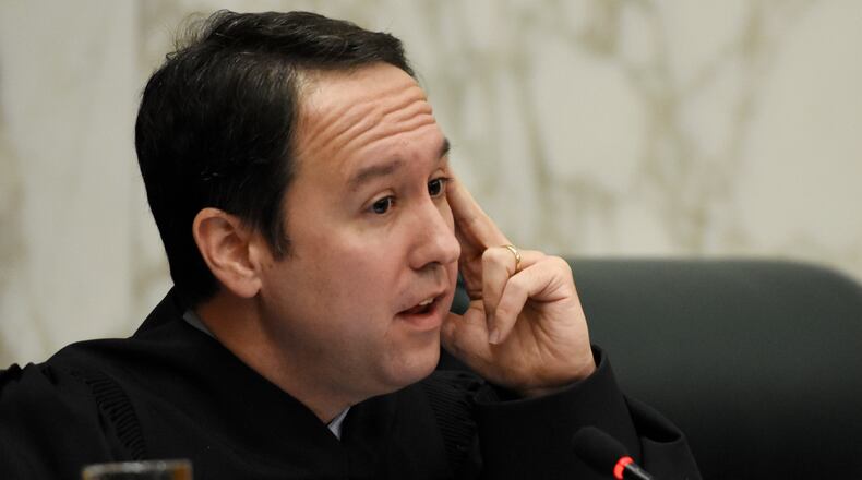 Georgia Supreme Court Justice Keith Blackwell. (DAVID BARNES / DAVID.BARNES@AJC.COM)