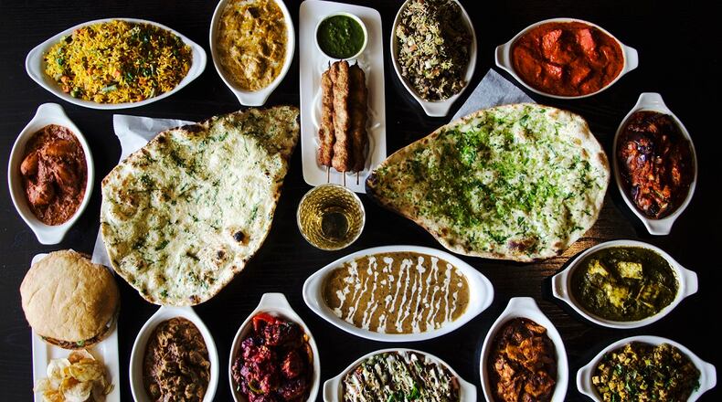 Dishes from Tava Indian Bistro in Decatur