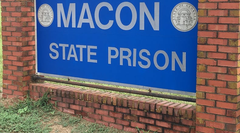 Macon State Prison is southwest of Oglethorpe, Georgia. (Danny Robbins / AJC File)