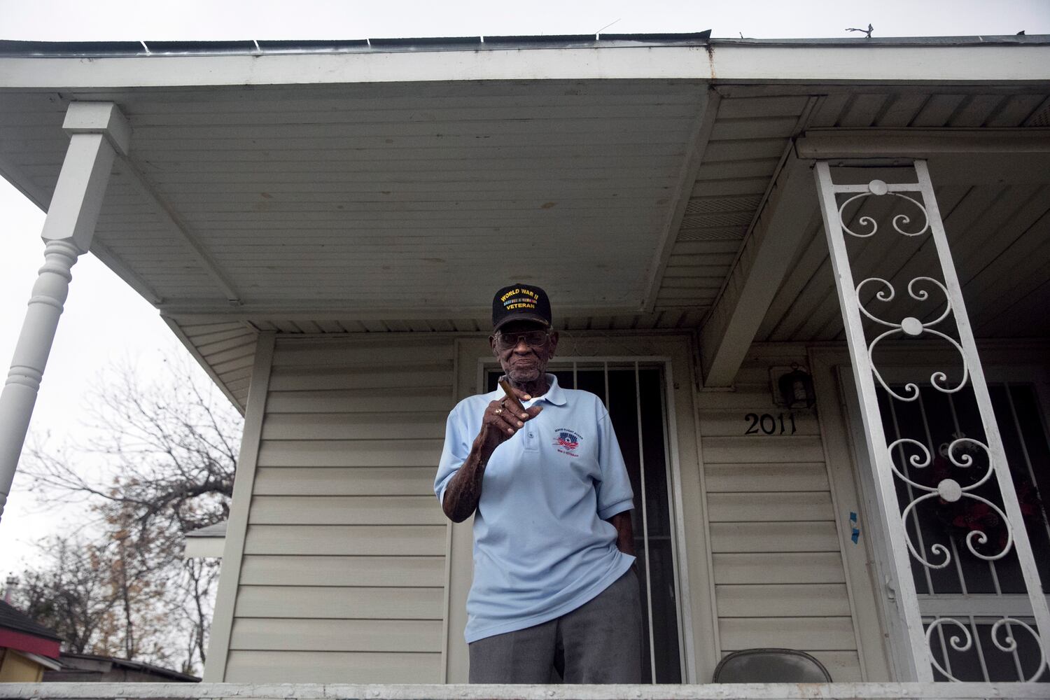 Richard Overton, the country's oldest WWII veteran