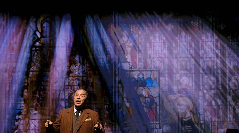 A play about "The Chronicles of Narnia" author C.S. Lewis will be performed by Max McLean in a one-man show on Nov. 5 and 6 at Georgia Tech's Ferst Center. (Courtesy of the Fellowship for Performing Arts)