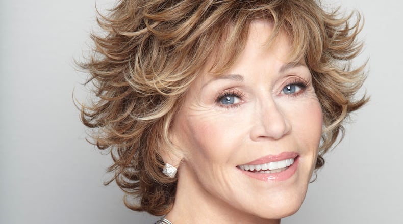 Jane Fonda, who appeared in conversation with Gloria Steinem Thursday at the Atlanta Women’s Foundation 20th annual “Numbers Too Big to Ignore” fundraising luncheon. Credit: Firooz Zahedi