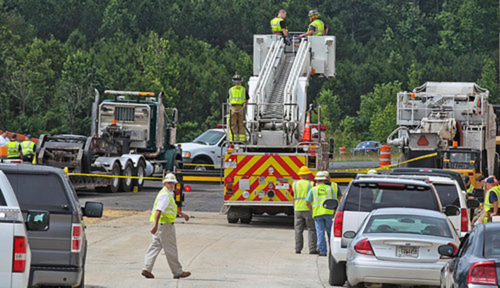 Worker struck by hit-and-run driver