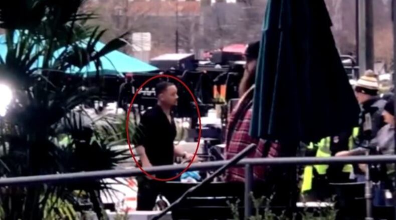 <p>Will Smith seen filming 'Bad Boys For Life' in Atlanta.</p>