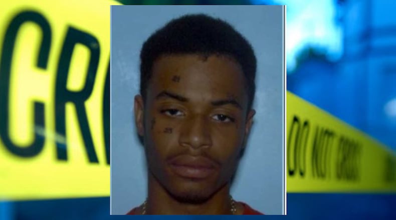 Dantae Lamar Jones (pictured) and a 16-year-old face murder charges after Jalen Camron was found dead outside a Clayton County home.