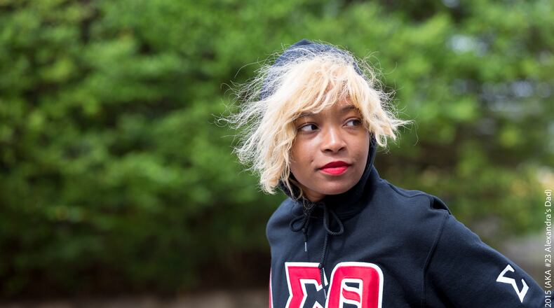 Briar Davis, pledged Delta in 2014 at Clark Atlanta University. The senior journalism major is from Nashville.