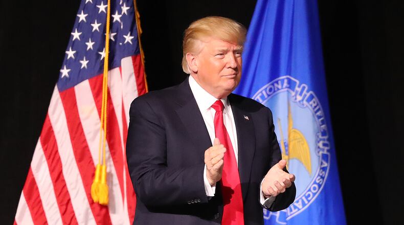 President Donald Trump. Curtis Compton/AJC