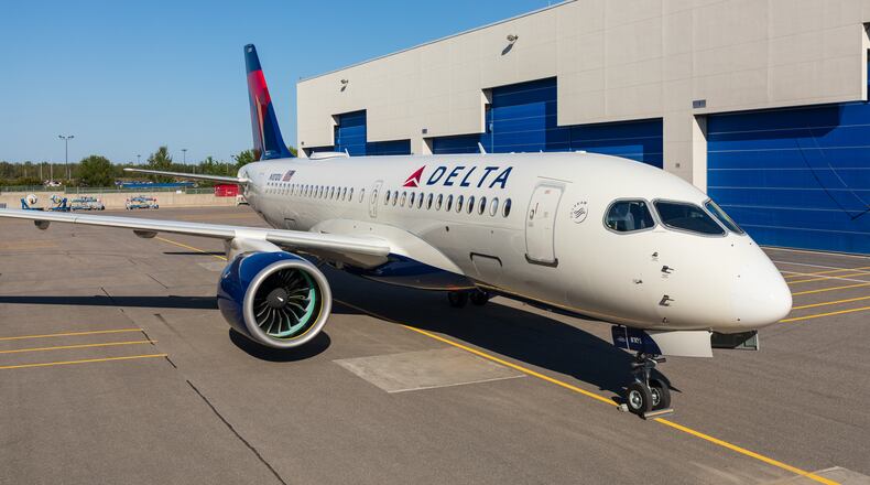 Delta Airbus A220. Source: Delta Air Lines
