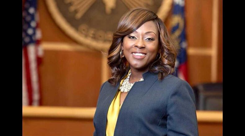 Clayton County Commissioner Felicia Franklin.