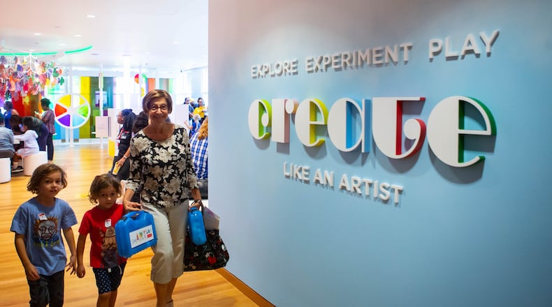 The High Museum of Art offers complimentary admission to its collections, special exhibits and programs for children every second Sunday of the month.