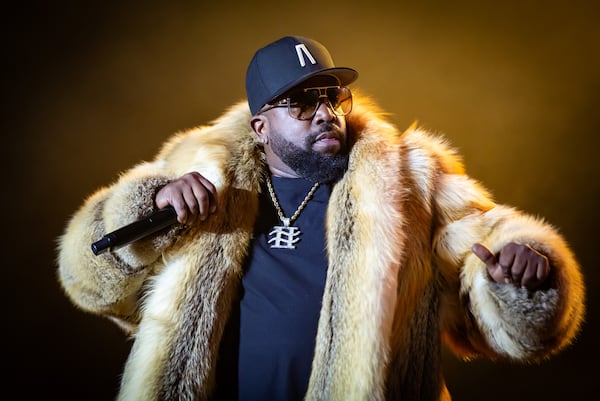 Big Boi says he's bringing along Sleepy Brown and DJ Cutmaster Swiff when he performs at Decatur WatchFest. (Ryan Fleisher for the AJC)