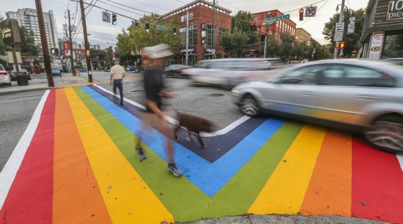 Atlanta Police face criticism after shutting down bars early in Midtown during Black Gay Pride over the Labor Day weekend. JOHN SPINK /JSPINK@AJC.COM