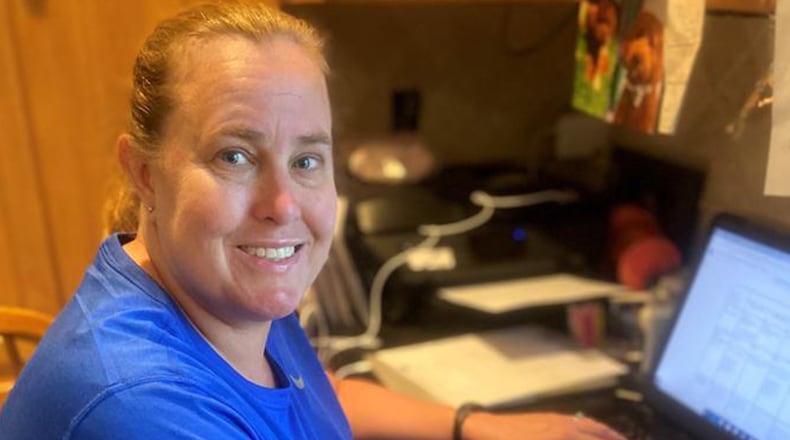 Christy Carr Betz of Dunwoody founded Giving Grace to help the homeless and those at risk of becoming homeless. CONTRIBUTED