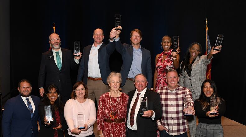 Gwinnett Chamber recognized eleven Small Business Award winners for exhibiting best business practices and embodying the entrepreneurial spirit. (Courtesy Gwinnett Chamber)