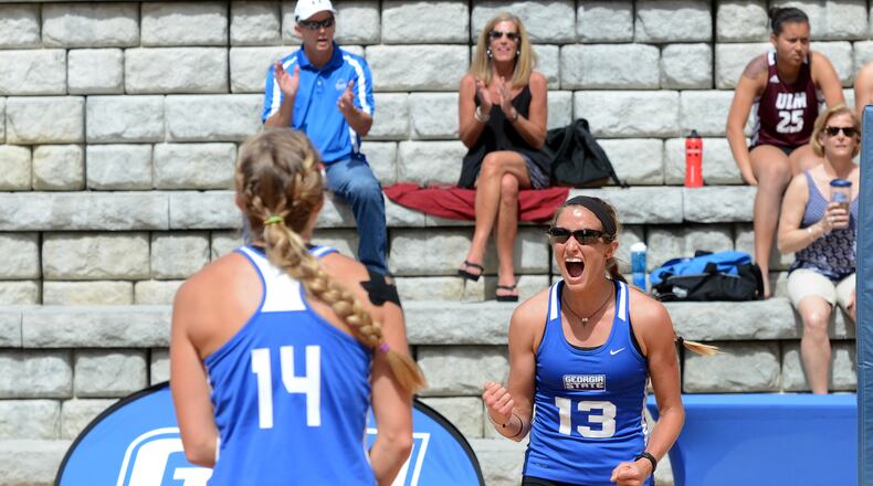 The Panthers are 18-1 this year and will play Pepperdine in the first round of the national championships on Friday in Gulf Shores, Ala. (Georgia State)