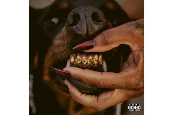 This cover image released by EZMNY/Motown Records shows "Mutt" by Leon Thomas. (EZMNY/Motown Records via AP)
