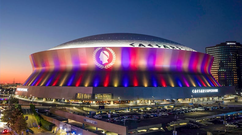 Super Bowl LIX will be held in the newly renovated Caesars Superdome. Courtesy of ASM Global